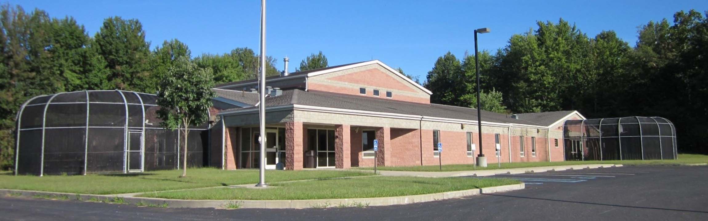 Exterior view of the Perry County Multi-County Juvenile Center